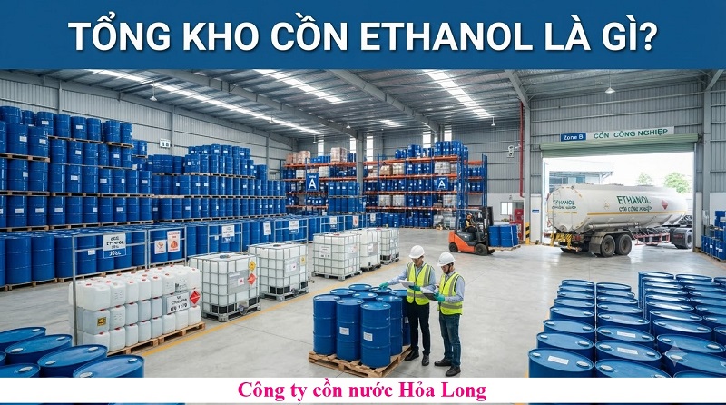 Tổng kho cồn ethanol – Nguồn cung số lượng lớn, ổn định cho doanh nghiệp